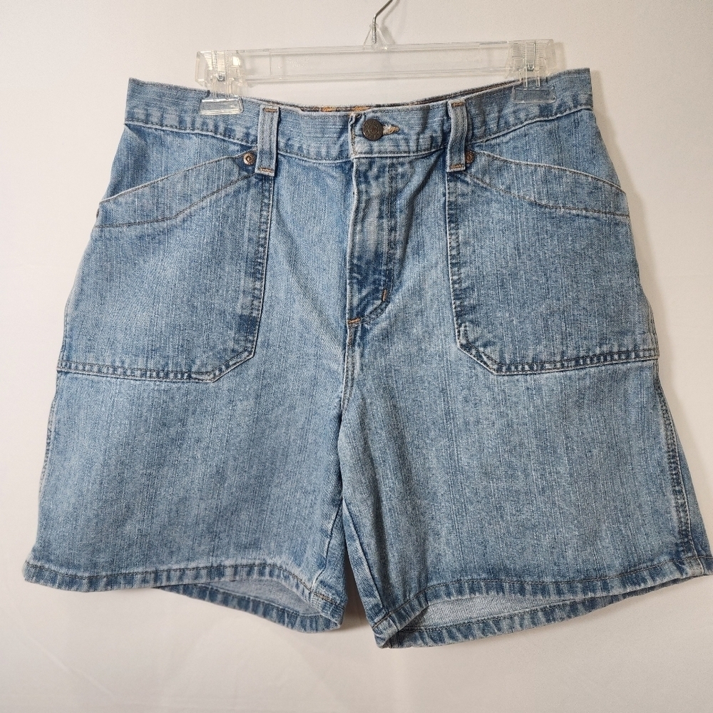 Faded Glory Vintage Blue Jean Shorts Classic Style